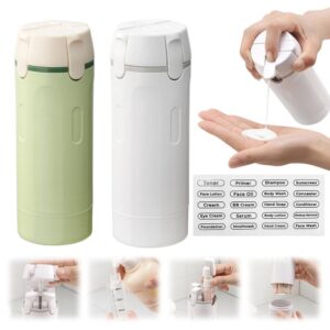 4 In 1 Travel Dispenser Portable Travel Bottles Leak Proof Leakproof Travel Container For Perfume Shampoo Conditioner Lotion